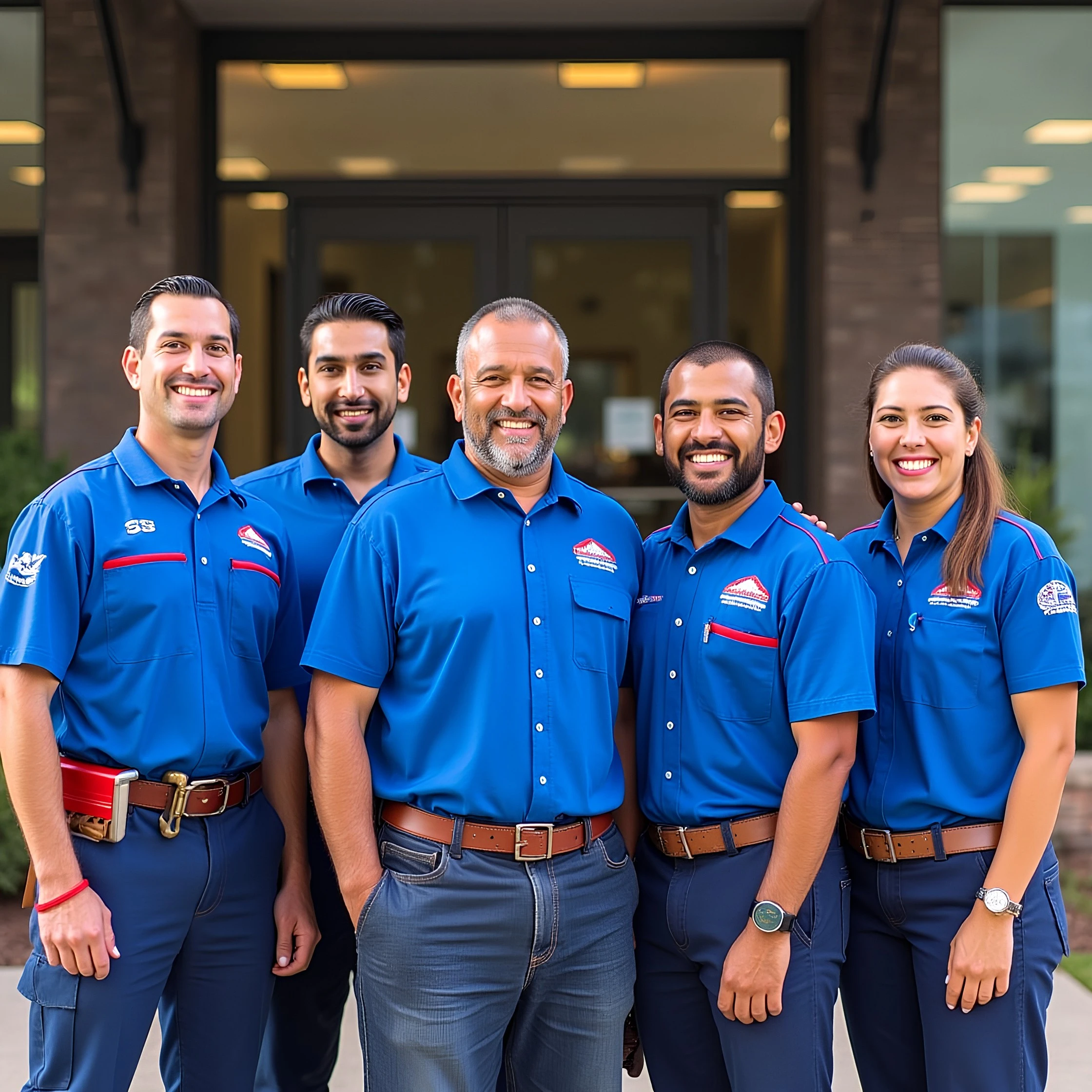 Técnico de Acondi trabajando en Cancún